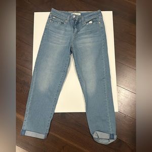 Levi cuffed jeans
